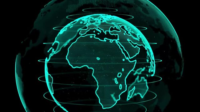 holograma del planeta