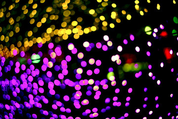 blurred of lights 