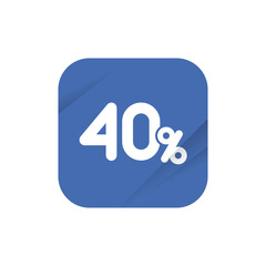 40%