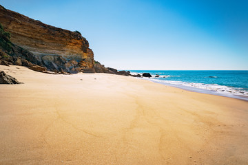 Cliffs of Conil from the beach