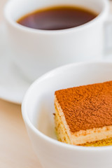 ティラミスとコーヒー