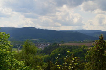 Panorama Thüringer Wald