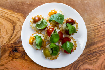 Goat cheese bites