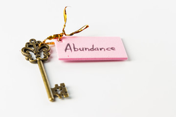 Key to abundance