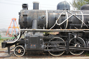 old steam locomotive