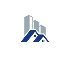 Building house logo