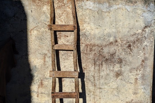 Climb the rickety ladder