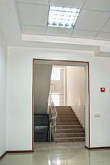 corridor with access to the stairs