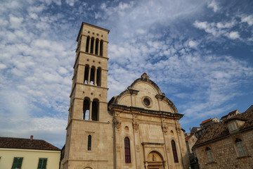 Fototapeta na wymiar Hvar Cathedral in Croatia