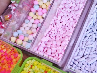 色鮮やかなこんぺいとう