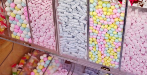 色鮮やかなこんぺいとう