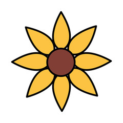 yellow flower decoration