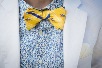 Colorful Suit and Tie Mens Combo for Derby Close Up