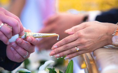 Thai wedding ceremony