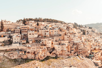 Fototapeta na wymiar Cityscape and Historical Sites of Jerusalem, Israel