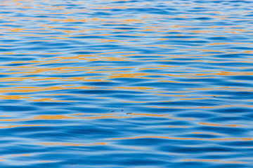 Surface on the pond as a background