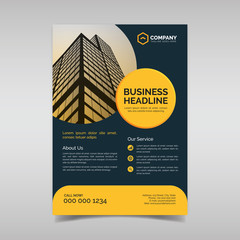 Creative business flyer template