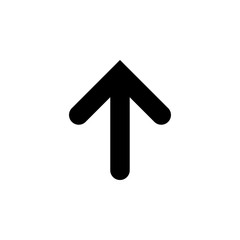 Arrow icon design template vector isolated