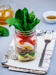 tuna salad in a can