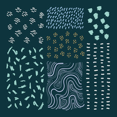 Mixed background patterns