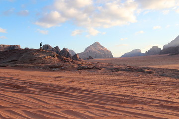 desert landscape sand sky background travel