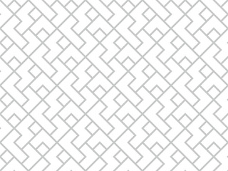 The geometric pattern with lines. Seamless vector background. White and grey texture. Graphic modern pattern. Simple lattice graphic design.