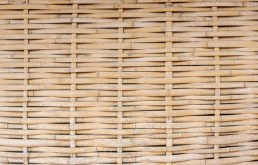 Bamboo weave background or Wicker