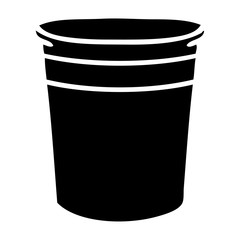 quirky flat symbol plant pot