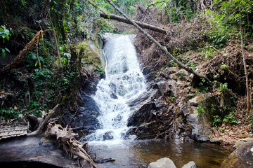 Siriphum Waterfall at Doi Inthanon National Park, Chiang Mai, Thailand.