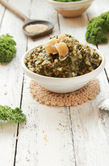 Grünkohl Gemüse Essen Schale Wintergemüse Vegan Vegetarisch