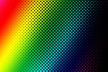 Duotone gradient dot background