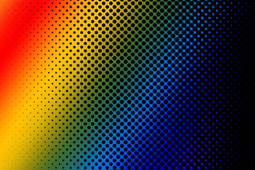 Duotone gradient dot background