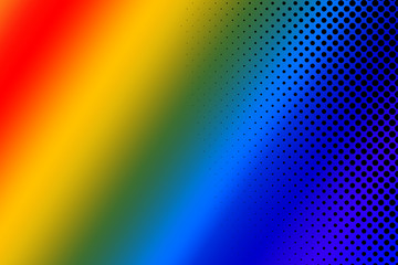 Duotone gradient dot background