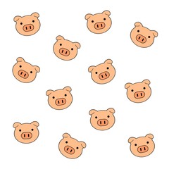 ブタの模様 © chapinasu