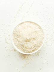 Bowl with rice