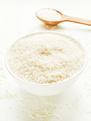Fototapeta na wymiar Bowl with rice