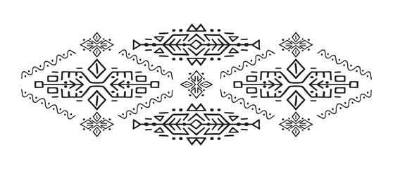 African Ethnic Style Vector Illustration