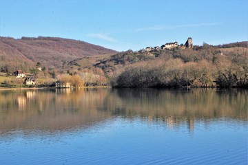 Chasteaux,lac du Causse.