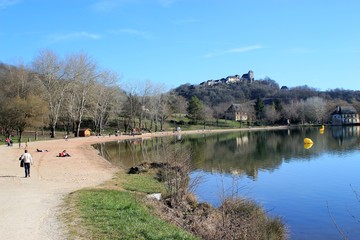 Chasteaux,lac du Causse.