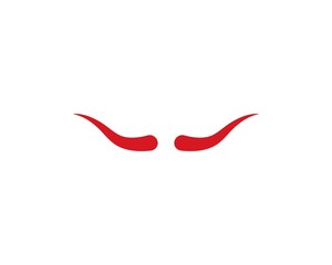 Devil horn logo vector