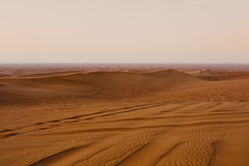 beautiful Arabian desert landscape