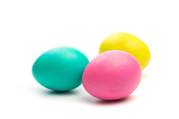 easter eggs isolated