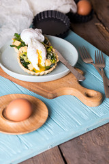 Perfect poached eggs 