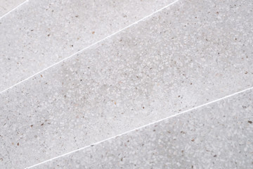 Stairs Terrazzo polished stone walkway and floor, pattern and color surface marble and granite stone, material for decoration background texture, interior design. selective focus.