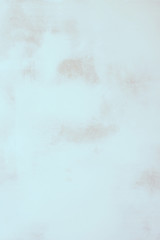 White stucco wall background. White painted blue cement wall texture