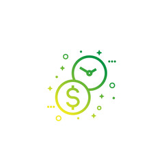 fast loan, payments icon