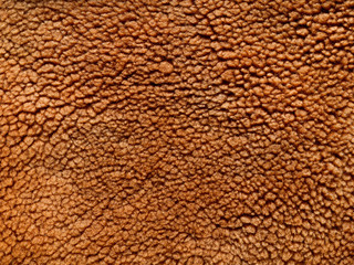 brown wool, sheep's wool texture