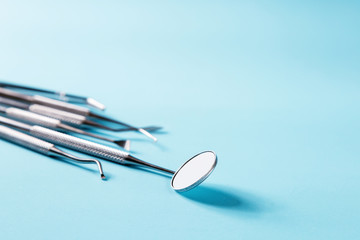 Dental concept healthy equipment tools dental care