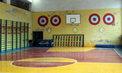 old school gym