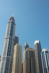 Dubai Marina skyscrapers, United Arab Emirates